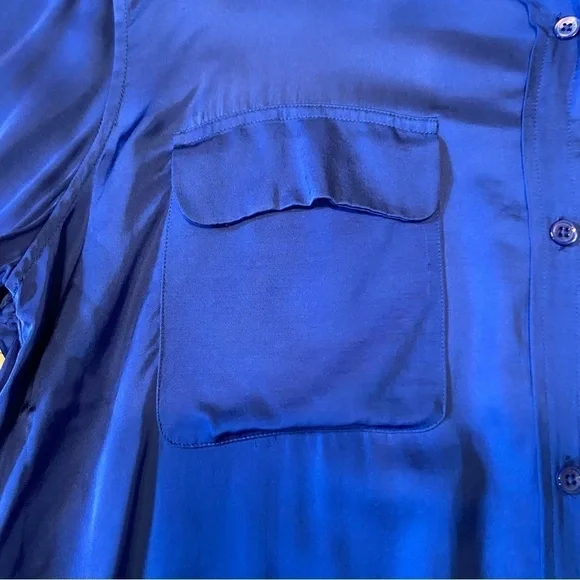 Equipment satin long sleeve shirt - Picture 6 of 8